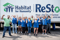 Belmont Habitat Chapter ReStore volunteers 9-17-22 009