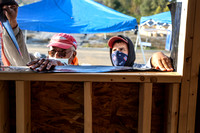 302 - day 3 - UMC build volunteers - Ali Hussein and Gani Sheikh (Franco Abiangama) - 10-17-20 - stuart 026